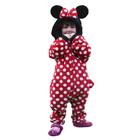 Minnie Mouse Kigurumi Pijama Macacão Cosplay Infantil Oficial Disney