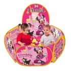 Minnie Piscina De Bolinhas Infantil Rosa C/ 100 Bolinhas - Zippy Toys