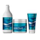 Mirtilo Shampoo 1l + Máscara 450g + Leave-in 180ml Lowell