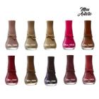 MISS ARTISTIC - Coleção Atemporal - Lacinho - 14ml - Kit com 10 Esmaltes Cremosos