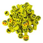 Missanga Entremeio Emborrachado Infantil Carinhas Emojis Whats Zap Zap 100pcs Para Fazer Pulseiras - ADB