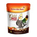 Mistura De Sementes Para Calopsita Gold Mix 500g Reino Das Aves