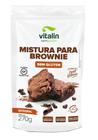 Mistura para Brownie Integral Vitalin 270g - Sem Glúten e Leite