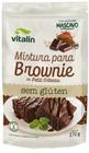 Mistura para Brownie Sem Glúten Vitalin 270g