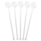Misturador de Drinks Branco 18,5cm Com Espaço Para Personalizar 10 Peças