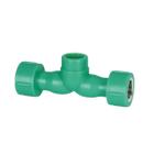 Misturador Misto 20 x 1/2" BSP PPR Verde para Água Quente e Fria AMANCO