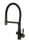 Misturador Monocomando de Mesa para Cozinha Milão 1/2" Preto Addra