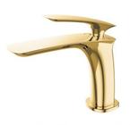 Misturador monocomando Lexxa cromado p/ banheiros e lavabos lx6116g - Gold ( dourado)