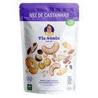 Mix Castanhas Caju Pará Macadâmia Amêndoa Fruta Premium 120g - Tia Sônia