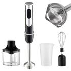 Mixer 4 em 1 Inox Miniprocessador 600w Misturador Triturador 110v - QG DOS PRODUTOS