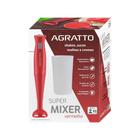 Mixer agratto vertical 200w vermelho com copo 127v - mxv01