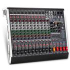 Mixer de áudio MIZISNR de 12 canais com 99 efeitos DSP, Bluetooth