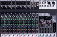 Mixer/Mesa De Som,12 Canais,Aux,Eq,Efeito,+48V,Usb,Bluetooth