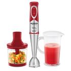 Mixer Mondial Power Premium M-10 500W Vermelho/Inox 127V