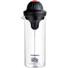 Mixer Multiuso Com Copo De Vidro Borossilicato Preto 450Ml - Base Mercado Saudável