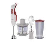 Mixer Oster Delight Função Turbo Branco/Vermelho 3 em 1