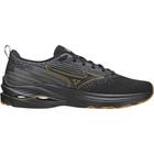 Mizuno Tênis Wave Vitality 5 Masculino Preto/Ouro