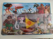 Moana Kit Brinquedos Boneca Moana