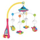 Móbile de Berço Espaçonave Baby com Música e Luzes - DM Toys