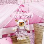 Móbile para Berço Ursa Rosa com Marrom 01 Peça - Coleção Luxo - Happy Baby