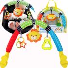 Mobile para carrinho de bebe brinquedo animal fun c/ mordedor e chocalho