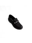 Mocassim Chic Line Luxo Preto Arena