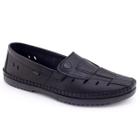 Mocassim Couro Freeway Logan-2 Masculino - Preto