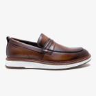 Mocassim democrata 604203 002 marrom masculino