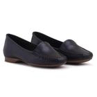 Mocassim Dockside Feminino Couro Liso Conforto Casual