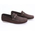 Mocassim Dockside Gravata Masculino Em Couro Casual