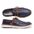 Mocassim Dockside Polo Masculino Em Couro