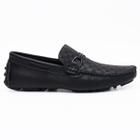 Mocassim Drive Couro Masculino Artesanal Solado Emborrachado Antiderrapante Flexível Macio