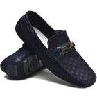 Mocassim Drive Couro Nobuck Texturizado Masculino Artesanal Palmilha Comfort Casual