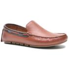 Mocassim Drive Masculino Couro