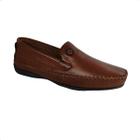 Mocassim Drive Pegada Masculino Couro Costurado 140771