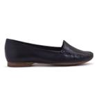 Mocassim Feminino Ipê Mulato Sapatilha Feminina Conforto 24000 Couro Preto