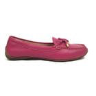 Mocassim Feminino Isis Pink Em Couro Legitimo Liliah Shoes