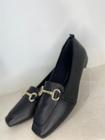 Mocassim feminino lagle -preto