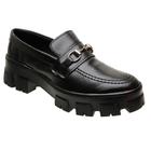 Mocassim Feminino Tratorado Sapato Oxford Loafer Lançamento