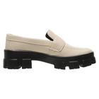 Mocassim Feminino Tratorado Siroco Off White