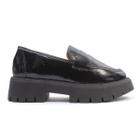 Mocassim Feminino Vizzano Tratorado Verniz Preto