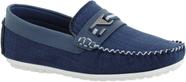 Mocassim Infantil Masculino Casual Jeans Conforto Novidade