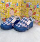 Mocassim infantil masculino mimope bebe ref:026.346