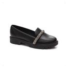 Mocassim Loafer Beira Rio Shine Tratorado Feminino 4283117