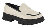 Mocassim Loafer Oxford Vizzano Solado Tratorado Plataforma