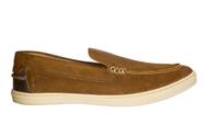 Mocassim Masculino Casual em Couro Vintage Tan - Cód 1851