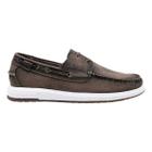 Mocassim Masculino Democrata Flop Pulse Smoke Marrom - 61010