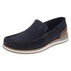 Mocassim masculino denim flow democrata - 252101