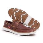 Mocassim Masculino Dockside Top Sider em Couro Polo Urban Marrom