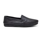 Mocassim Masculino Em Couro Slip On Sapatilha Confortável Versátil Casual Design Clássico Leve